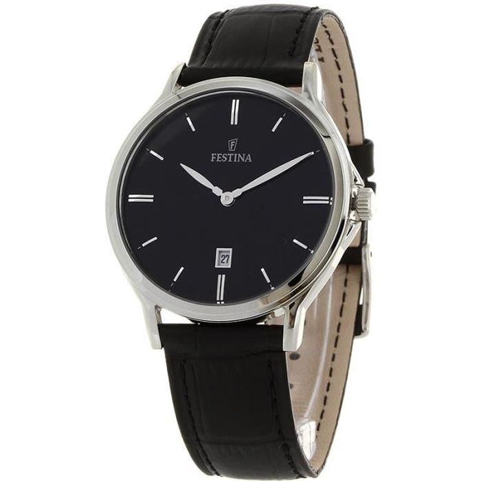 Montre extra plate deals homme festina