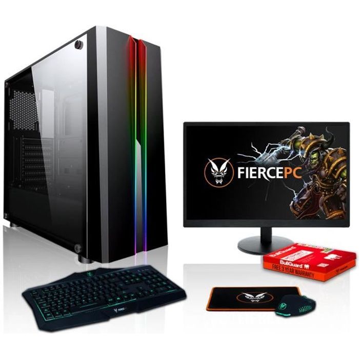 Fierce Exile PC Gamer de Bureau - AMD Ryzen 3