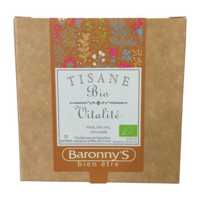Tisane Énergie Bio – Vitalité, Concentration & Énergie naturelle