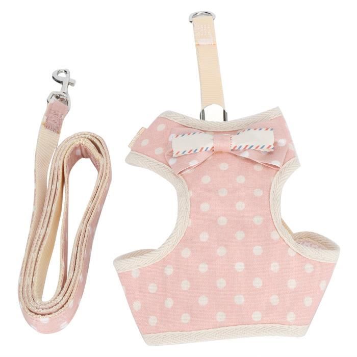 Meilleurs prix pour GOTOTOP Harnais pour chat avec laisse Harnais de gilet respirant pour chat avec laisse réglable Sangle de gilet de marche