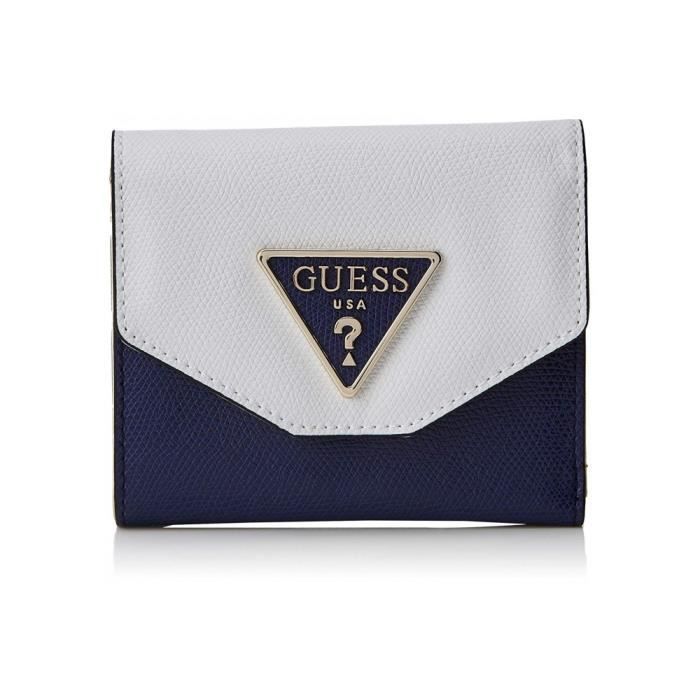 Guess Portefeuille Femme Maddy Swvl7294130 Navy Multi Achat