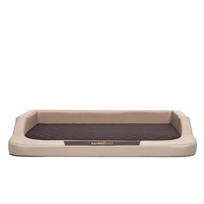 Meilleurs prix pour Lit orthopédique pour chien - MEDICO STANDARD - Beige-marron - Mousse à mémoire de forme - Grand format