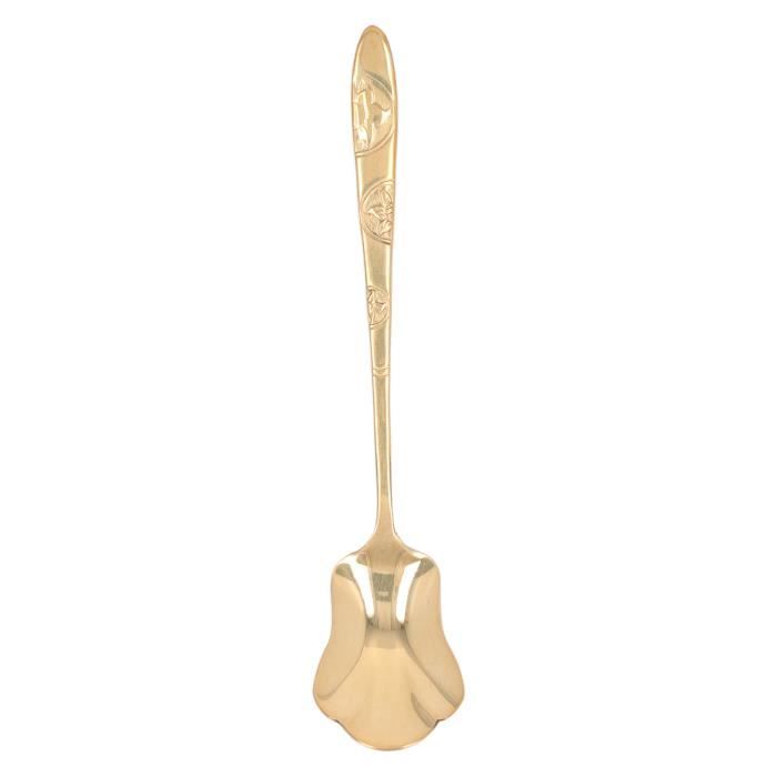 2 Cuillères à Café Longues Colorées En PVC - 18,5 Cm - Résistantes Aux Chutes