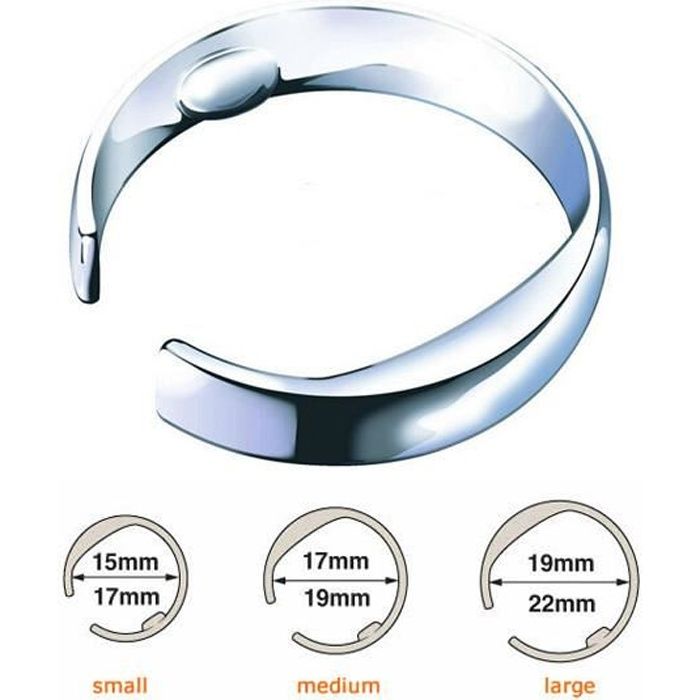 Bague magnétique online anti ronflement
