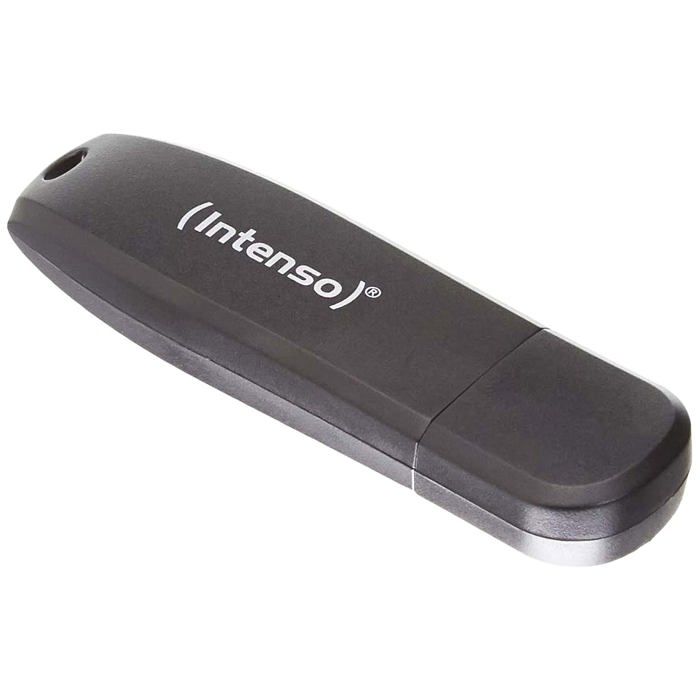 Clé USB 16Go Intenso Speed Line 3.2 Noir - Vitesse de lecture jusquà 35 Mo/s - USB 3.0 - Noir