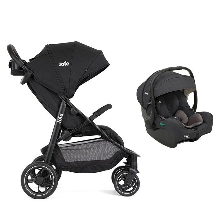 JOIE - Poussette Duo Litetrax + Siège auto i-Gemm 3 Shale
