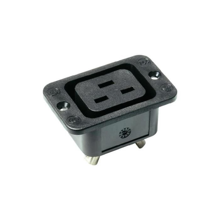 Bulgin PF0030/28 Spina IEC Montaggio Verticale 2+PE 10A Portafusibile A