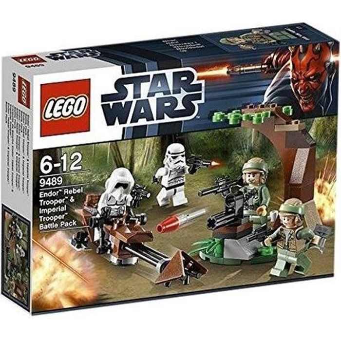 Jeu de Construction - LEGO - 9489 - Star Wars - Endor - 4 Figurines - Speeder Bike
