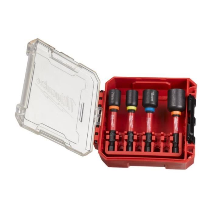 Set de 4 douilles magnétiques Shockwave? Impact Duty MILWAUKEE 4932492445 - vue 2