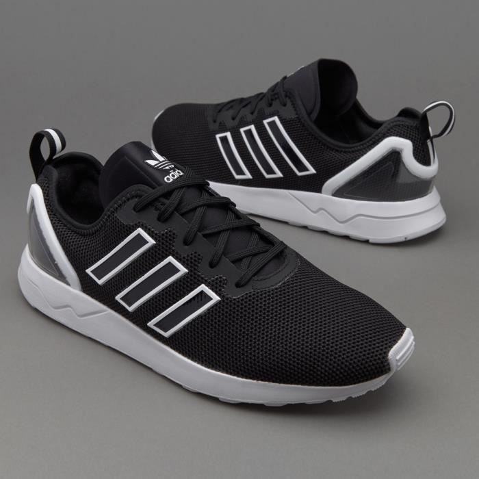 adidas flux noir et blanc