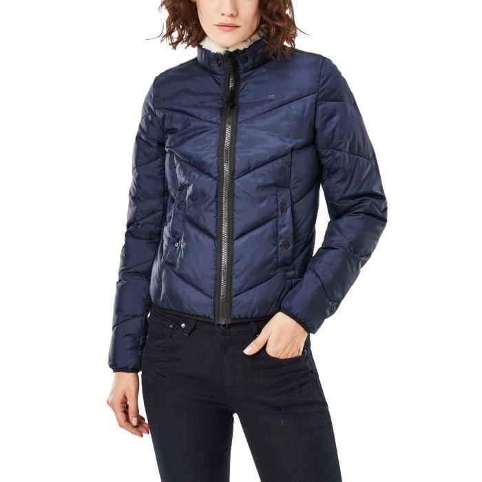 Veste g star femme bleu