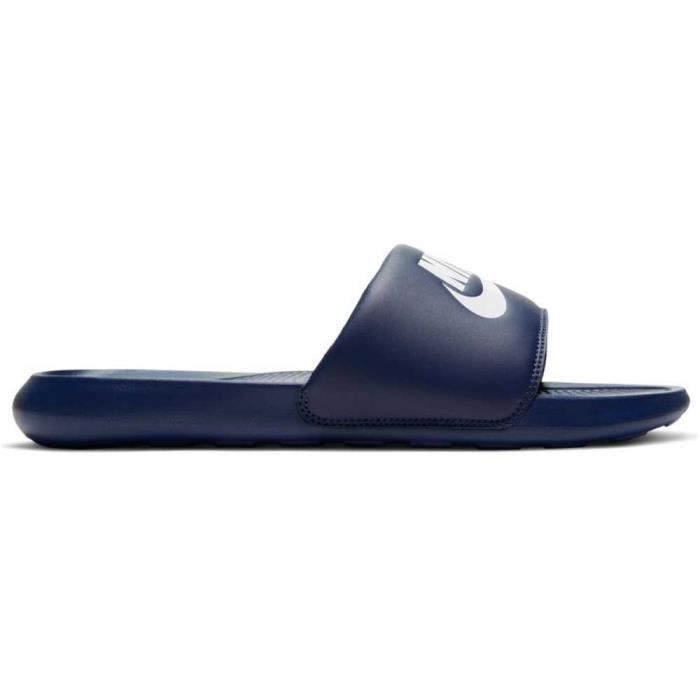 Nike Tongs Nike Homme Victori One Slide - Midnight Navy/White - Taille 38.5 EU