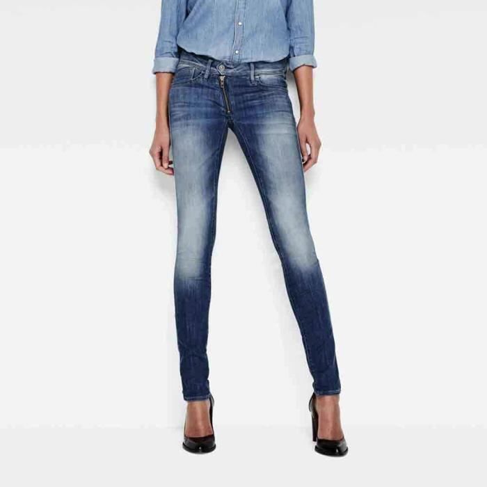 G star lynn hot sale zip mid skinny