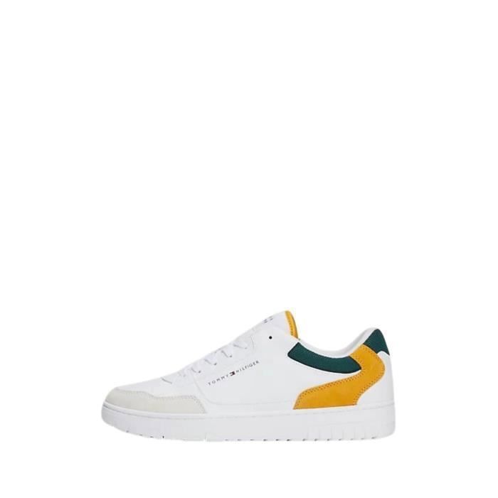 Tommy Hilfiger Baskets homme Tommy Hilfiger Ref 63746 ZE1 Blanc