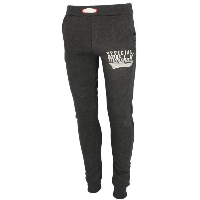Pantalon de survetement Marlow anc pant sw jr Us marshall Gris anthracite chine Cdiscount Pret a Porter