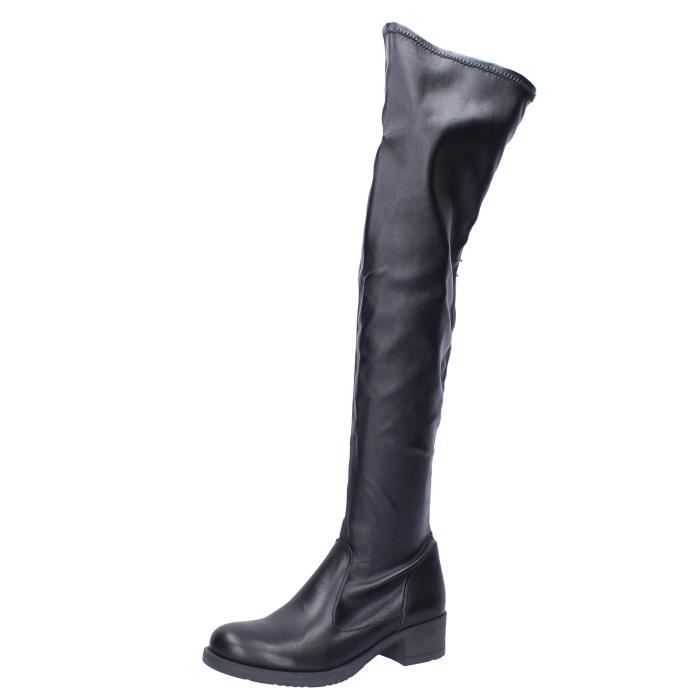Botte Femme LIU JO Noir Talon Carr