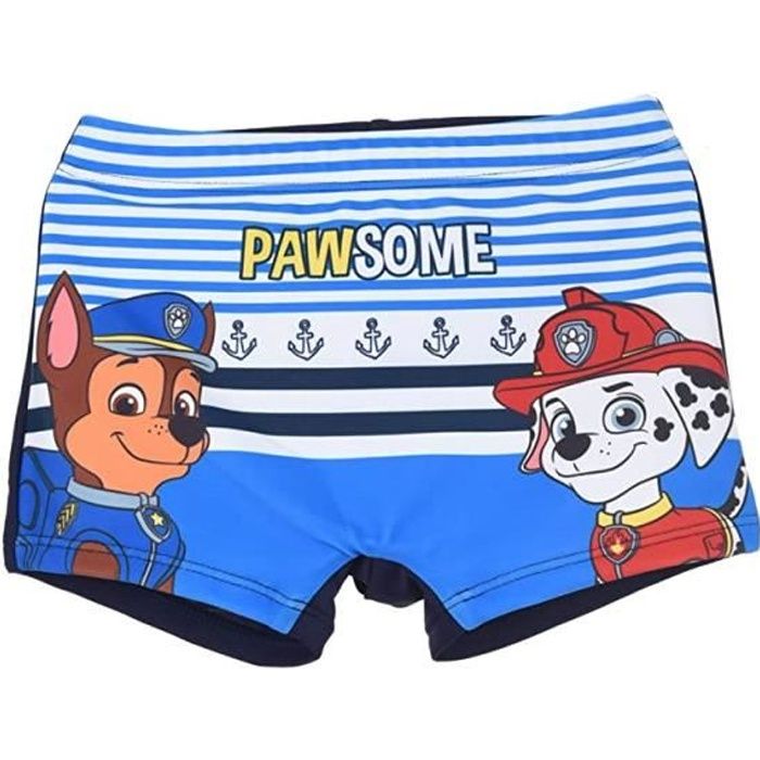 Boxer De Bain Pat Patrouille Maillot De Bain Bebe Garcon 12 Mois 3 Ans Bleu Cdiscount Pret A Porter