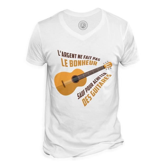 Tee shirt homme best sale guitare