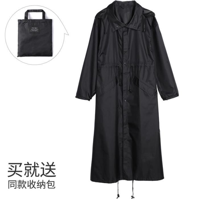 Trench,Manteau imperméable 3 en 1 pour adulte, manteau de pluie à