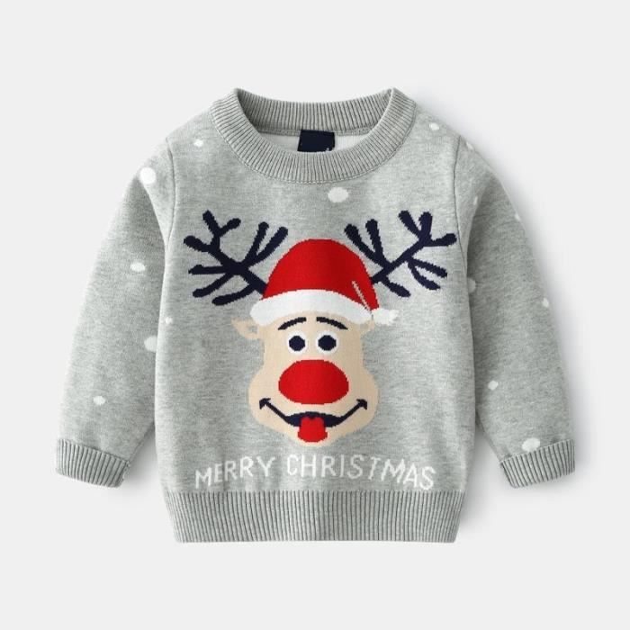 Pull De Noël Femme – Manches Longues, Col V, Motif Bonhomme De Neige, Tricot Doux, Pour Hiver Et Fêtes - 9