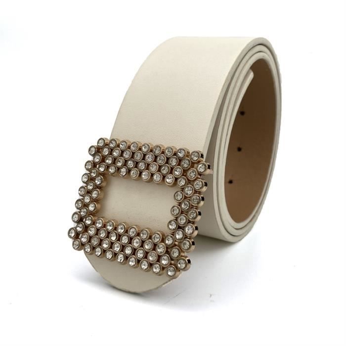 Ceinture large deals beige femme