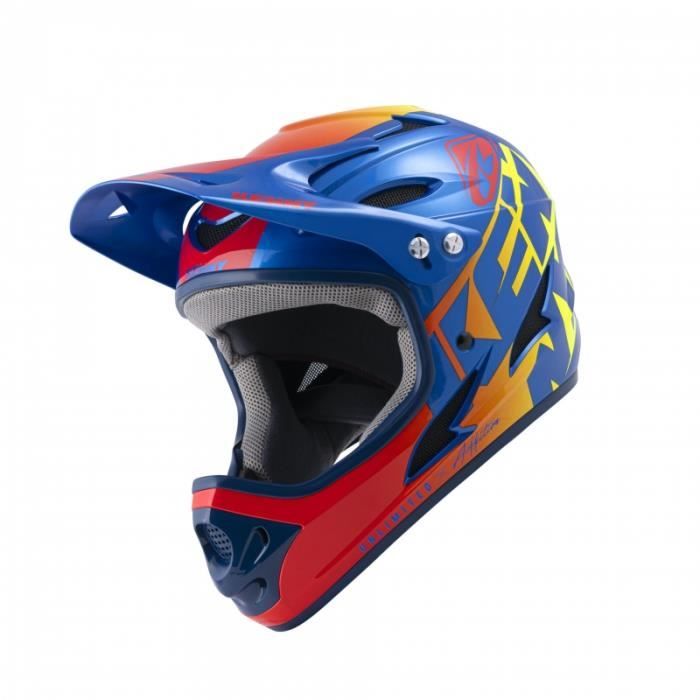 Casque Kenny Down Hill Graphic CANDY BLUE XS Bleu