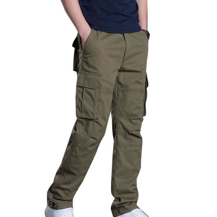 Pantalon homme 2025 avec plusieurs poches