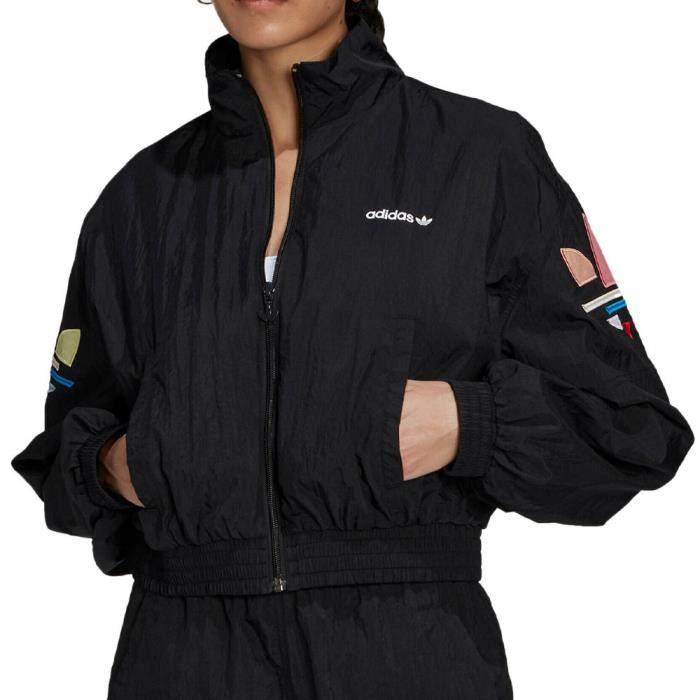 Veste femme adidas noir et or sales