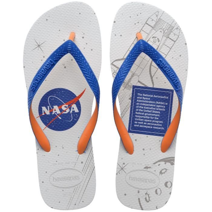 HAVAIANAS Tong blanche Blanc 41 42 Chaussures Cdiscount Sport