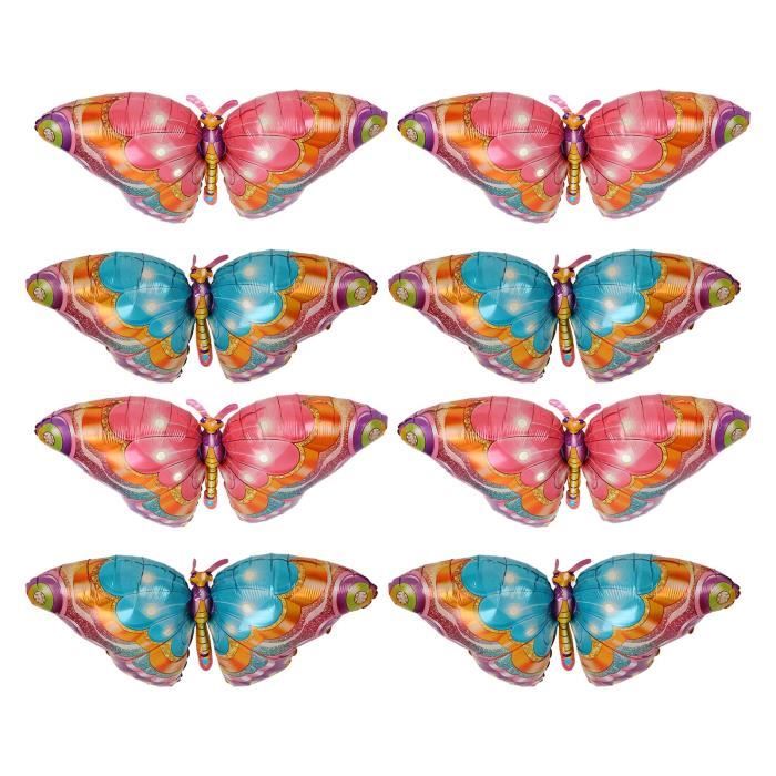 Lot De 8 Pinces Serre-taille En Forme De Papillon – Ajusteur De Pantalon Réutilisable Sans Couture Pour Jeans, Robes, Vestes