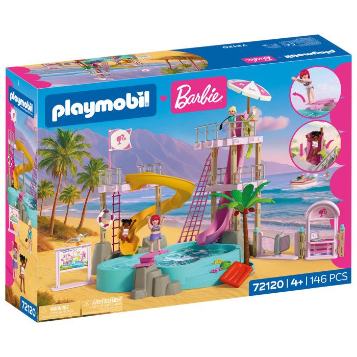Playmobil Barbie 72120 Barbie Parc aquatique - vue 3