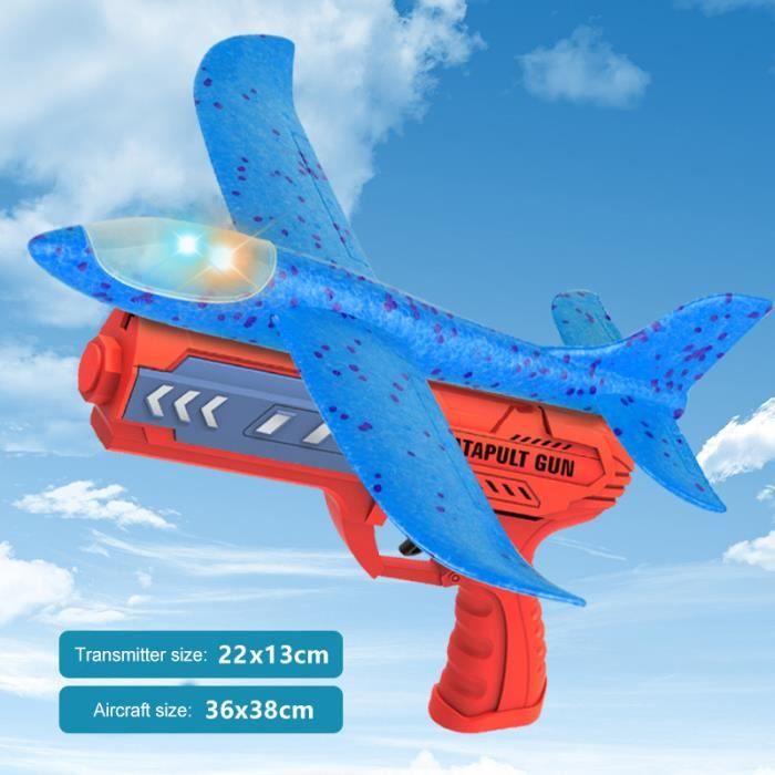 Jouet lanceur d'avion en mousse EPP, planeur à bulles, lancer à la main, avion catapulte, jouet pour enfants, pistolets catapulte, jeu de lanceur d'avion