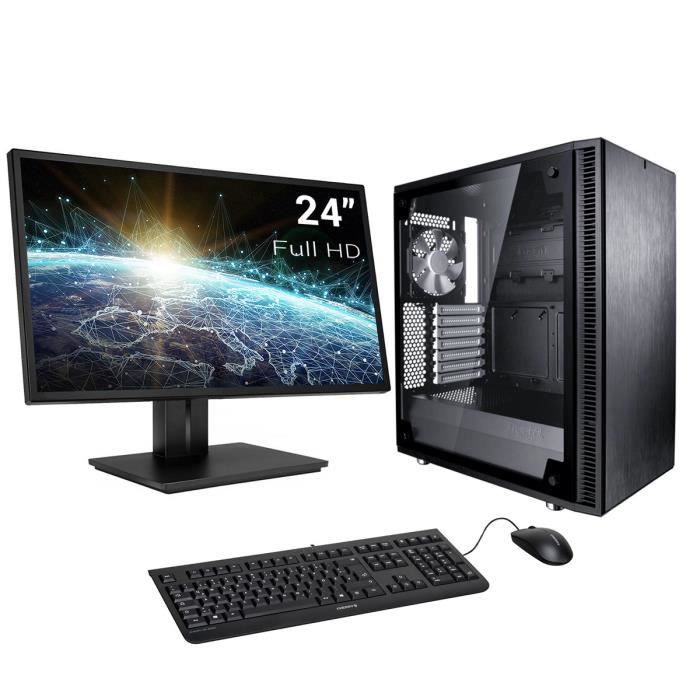 Achat Ordinateur de bureau Pack PC Gaming avec Watercooling, Intel i9, RTX 2070, 1To SSD NVMe 970 Evo, 3To HDD, 64Go RAM, Win 10. Ref: UCM7987M8I1HF pas cher