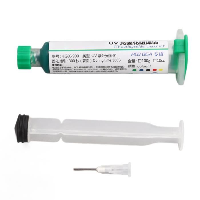 Encre De Masque De Soudure UV - 6 Couleurs, Haute Isolation, Pour Réparation PCB, BGA, Circuits