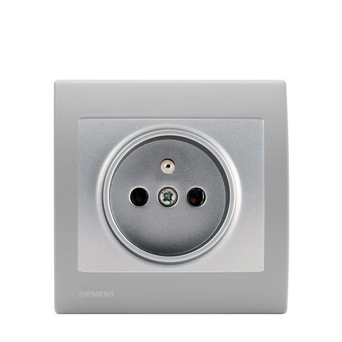 Prise 2P+T Delta Iris + Plaque basic - vue 2