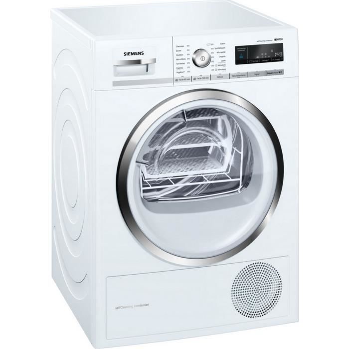 Siemens Ma 27ca20 Siem Td3mx Pas Cher Siemens Seche Linge Hublot Pompe A Chaleur 8kg A Tambour 112l Condenseur Autonettoyant Siemens Livraison Gratuite