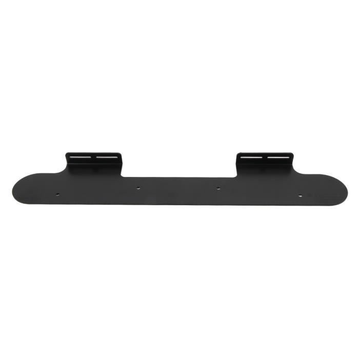 Support Mural Pour Enceinte Sonos Ray - Charge Max 2 Kg, Noir - Fixation Solide Avec Gestion De Câbles Intégrée