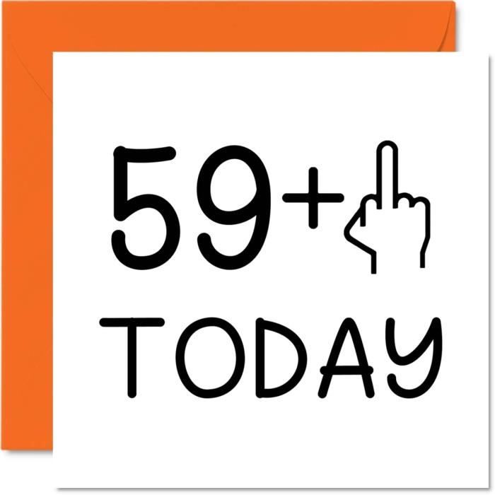 Carte D'anniversaire Humoristique Pour 48e Anniversaire Pour Homme Et Femme – Won't Remember – Cartes D'anniversaire Pour Fils De 48 Ans, Fille, Frère, Sœur, Cousin, Ami, 145 Mm X 145 Mm