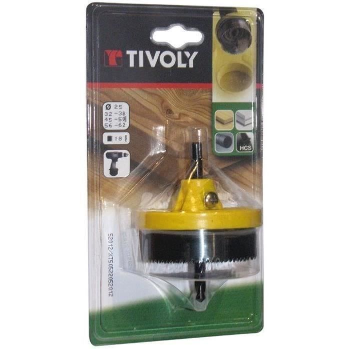 Scie cloche 7 lames - 25 à 62 mm