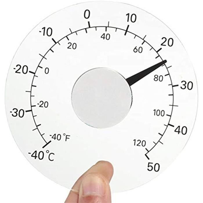 Niceminiwall Thermometer 25 Cm – Dual-Skala Für Innen & Außen