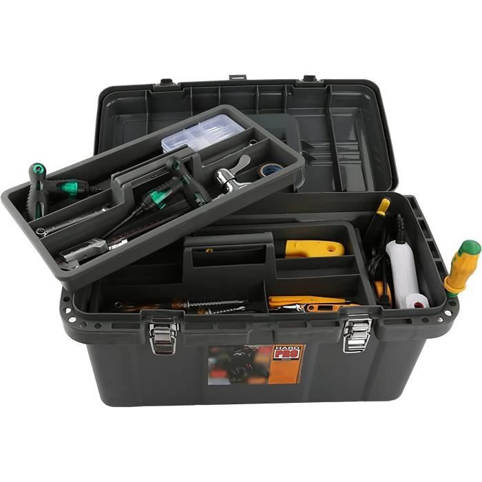 Caisse à outils complète - 76 pièces - 220 x 260 x 470 mm | Leroy Merlin