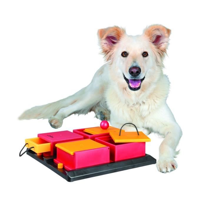 TRIXIE Dog Activity Jeu Poker Box pour chien