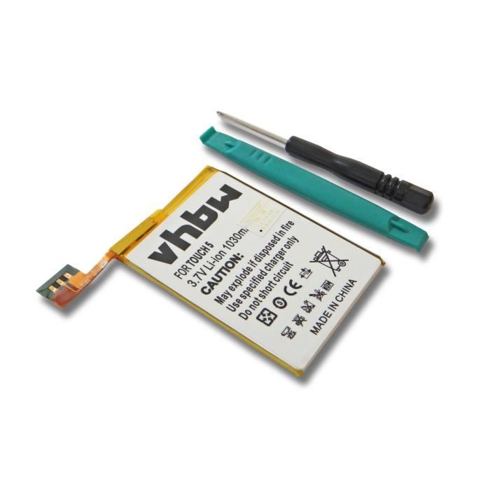 450mAh // 1,7Wh 3,7V Batterie Compatible avec Apple Type 616-0337 Li-Po