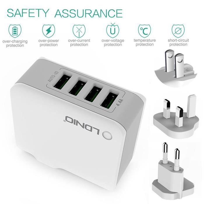 Chargeur Mural USB DHERIGTECH Pour Sony MDR-HW700DS Et MDR-ZX750DN - Adaptateur De Remplacement Neuf