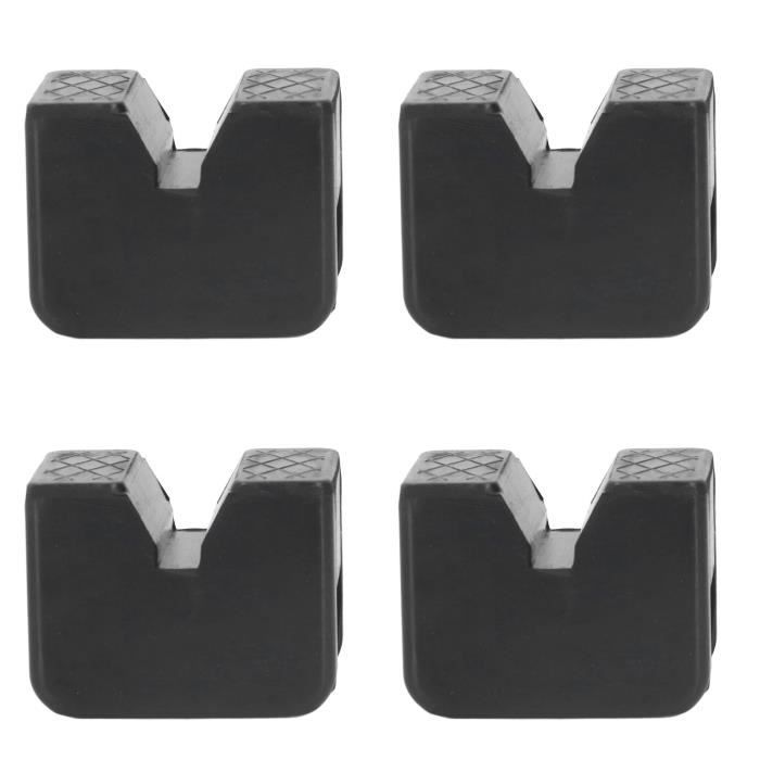 Deemars 2PCS Support Jack Pad - Adaptateur Universel Pour Cric Et Support De Voiture - Caoutchouc Antidérapant - 3 Tonnes