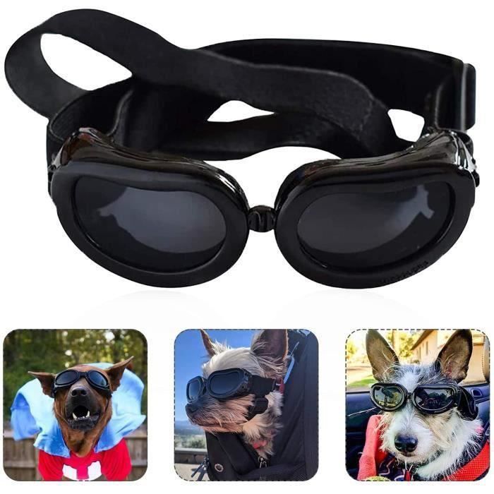 Lunettes De Protection Pour Chien – Anti-UV, Coupe-vent, Imperméables, Réglables