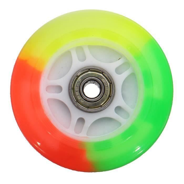 Roues De Skate Clignotantes LED 80 Mm - Pour Trottinette Lectrique 535783
