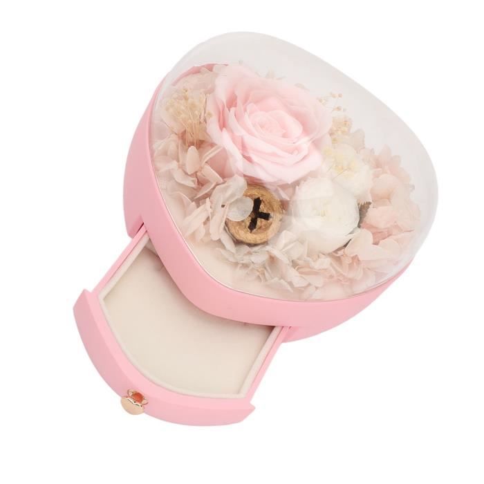 Amexo Lot De 3 Plateaux à Bijoux En Céramique Forme Fleur - Assiettes à Bijoux En Porcelaine Élégantes Pour Bagues, Colliers, Boucles D'Oreilles (Blanc, Rose, Bleu)