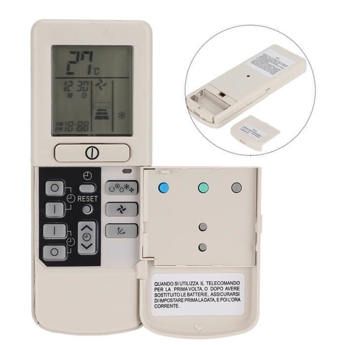 Télécommande Universelle De Remplacement Pour Climatiseur - Compatible RAR 3N4, 2SP1, 2P1, 5F1