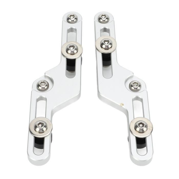 Supports De Phare Pour Mini R50 R52 R53 2001-2006 - Acier Inoxydable Chromé, 2 Pièces, Réglables, Remplacement Facile